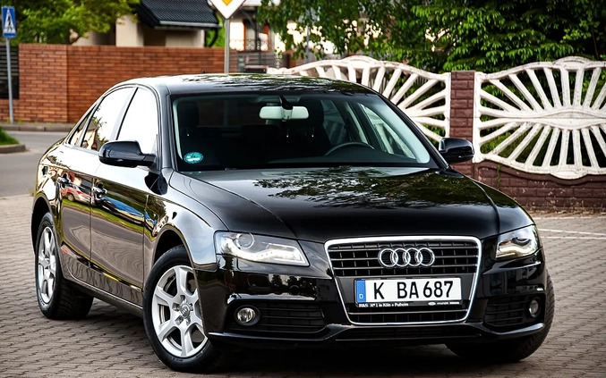 Audi A4 cena 39800 przebieg: 190000, rok produkcji 2010 z Lipno małe 781